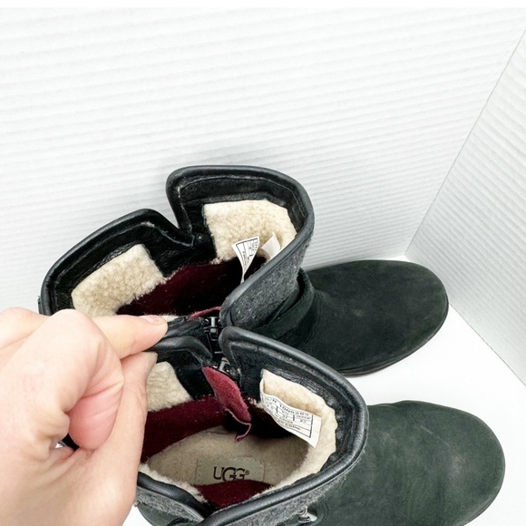 UGG‎ Simmens Waterproof Biker Boots Moto 6 - Picture 6 of 8